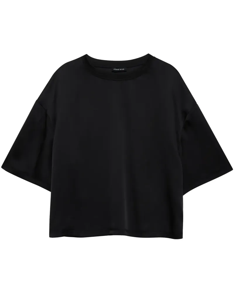 Anine Bing Imogen T-Shirt - Schwarz Schwarz