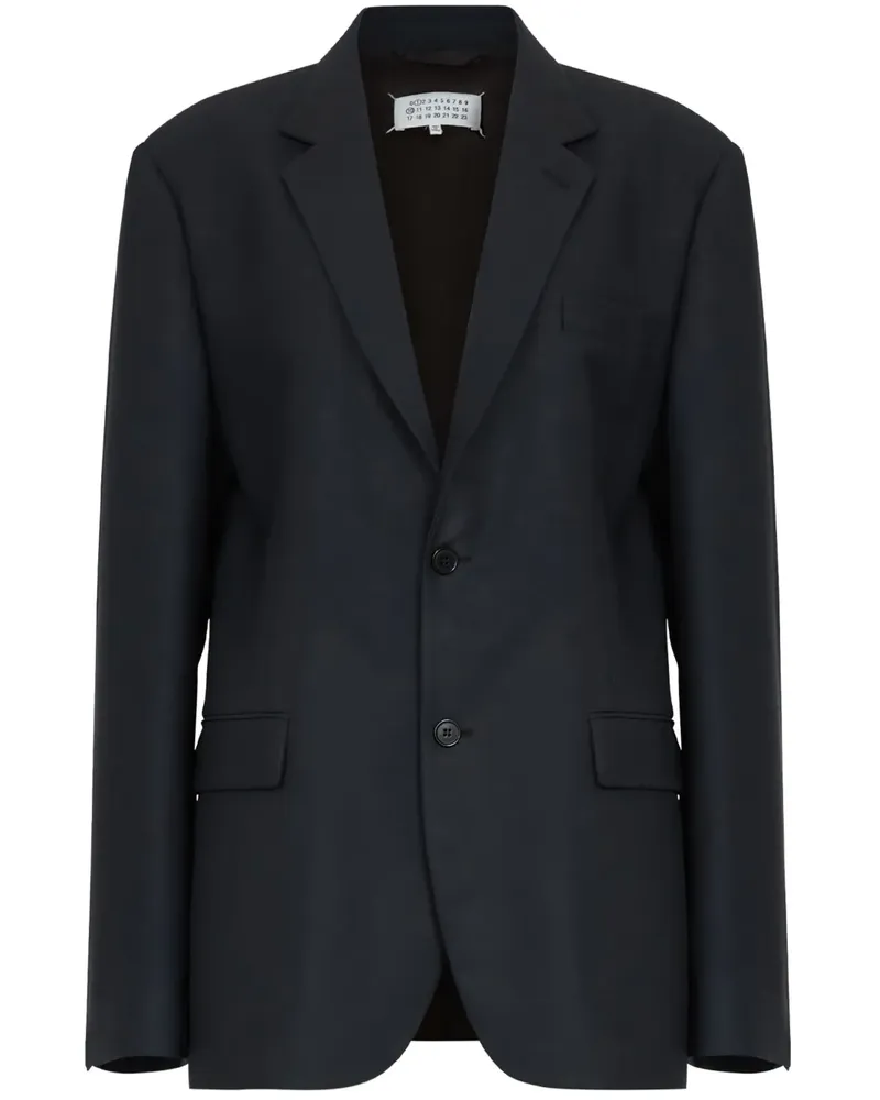 Maison Margiela Einreihiges Sakko - Schwarz Schwarz