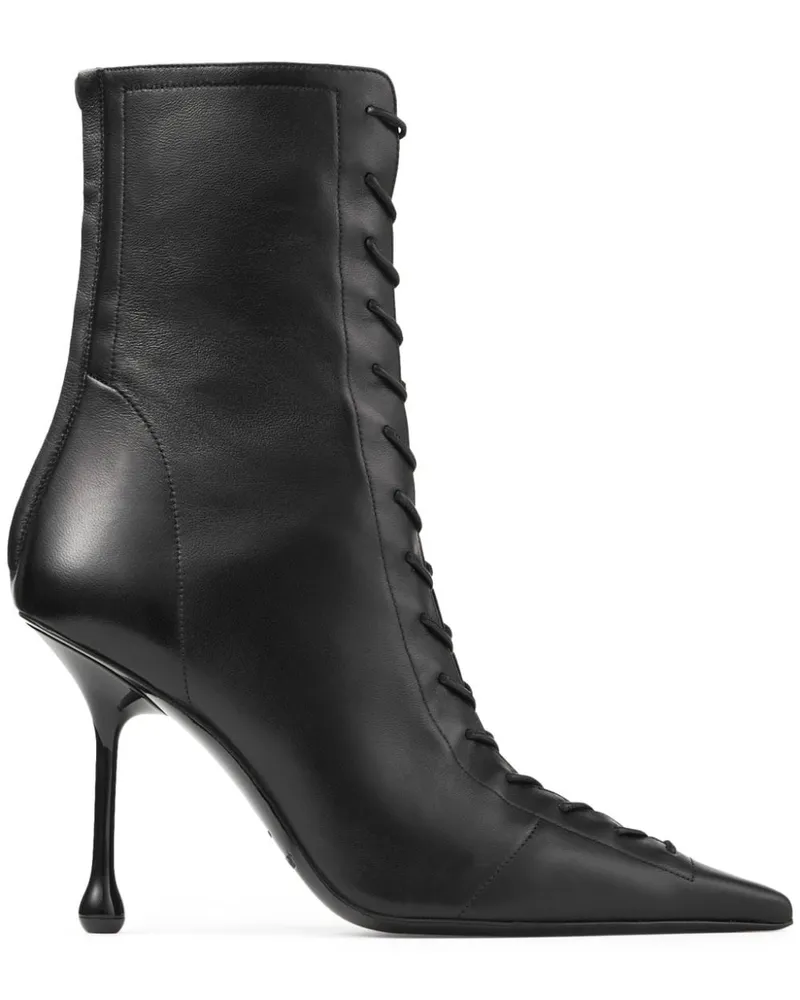Jimmy Choo Scarlett Stiefel 95mm - Schwarz Schwarz