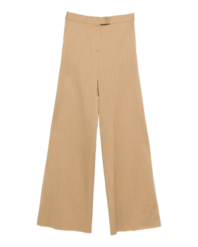 Max Mara striped trousers - Nude Nude