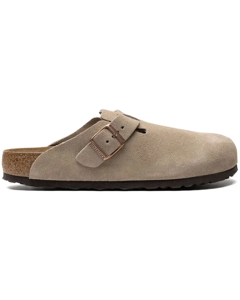 Birkenstock Boston Clogs Nude