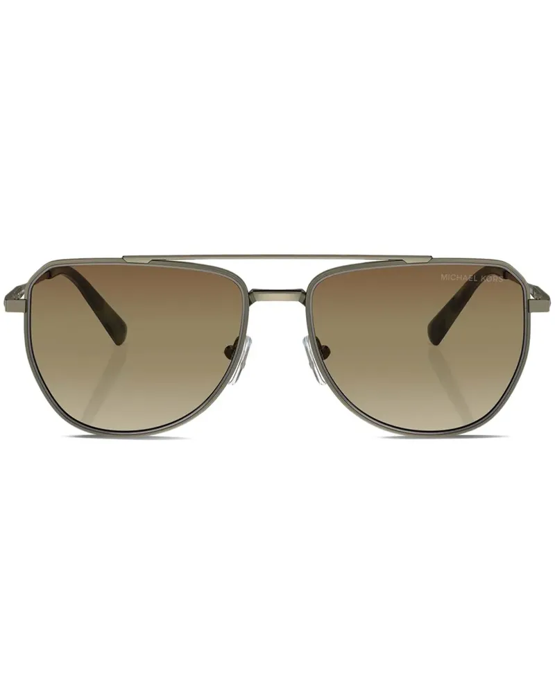 Michael Kors Whistler Sonnenbrille - Silber Silber