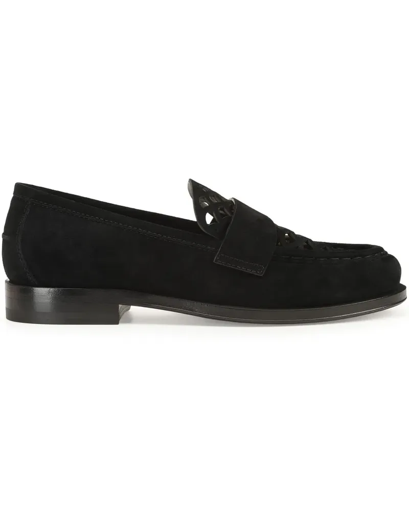 Sergio Rossi Mermaid Loafer - Schwarz Schwarz