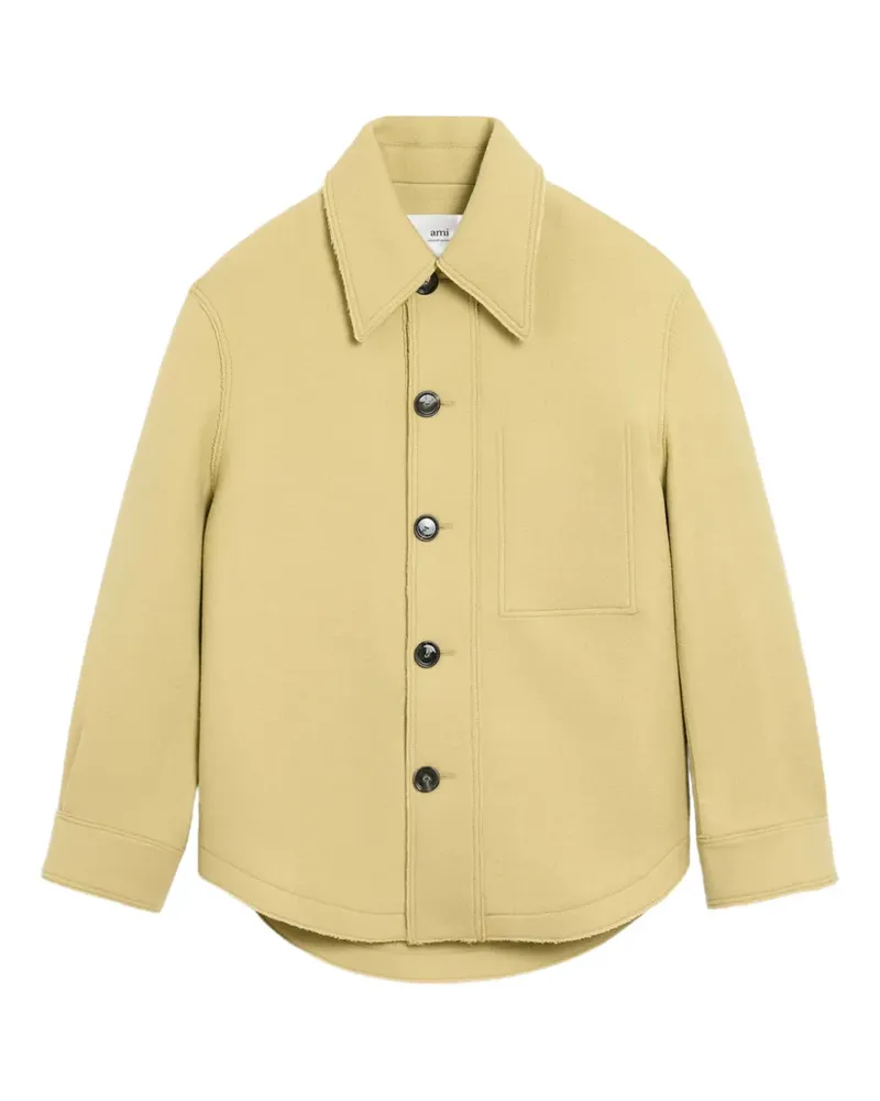 AMI Paris Jacke mit Knöpfen - Grün Grün