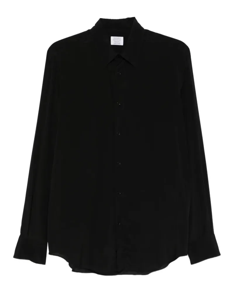 MAZZARELLI long-sleeves shirt - Schwarz Schwarz