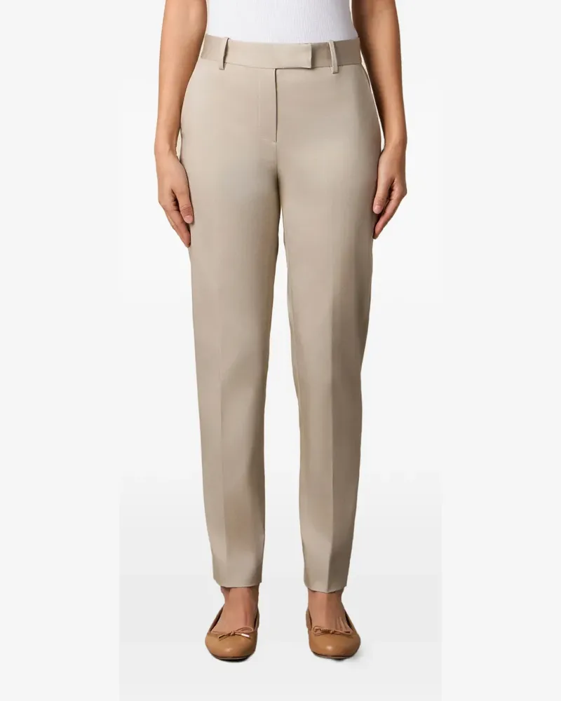 Brooks Brothers tailored cotton trousers - Nude Nude