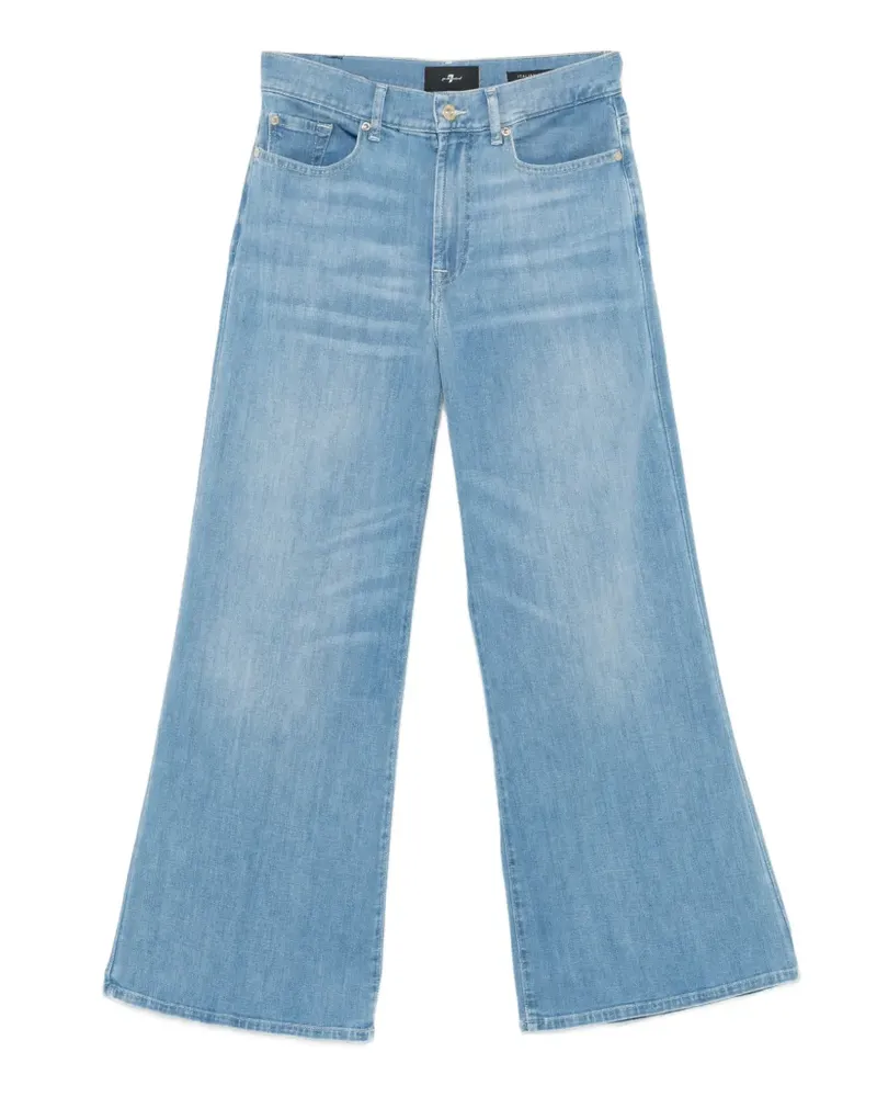 7 for all mankind Jeans mit weitem Bein - Blau Blau