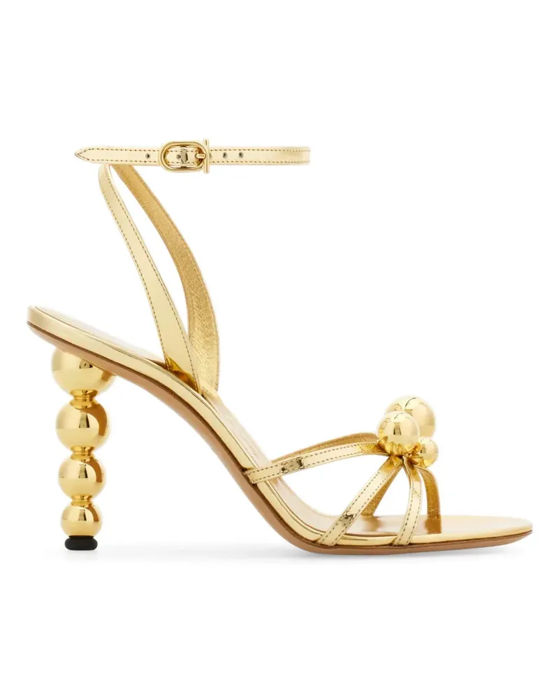 Ferragamo Sandalen mit kugelförmigem Absatz - Gold Gold