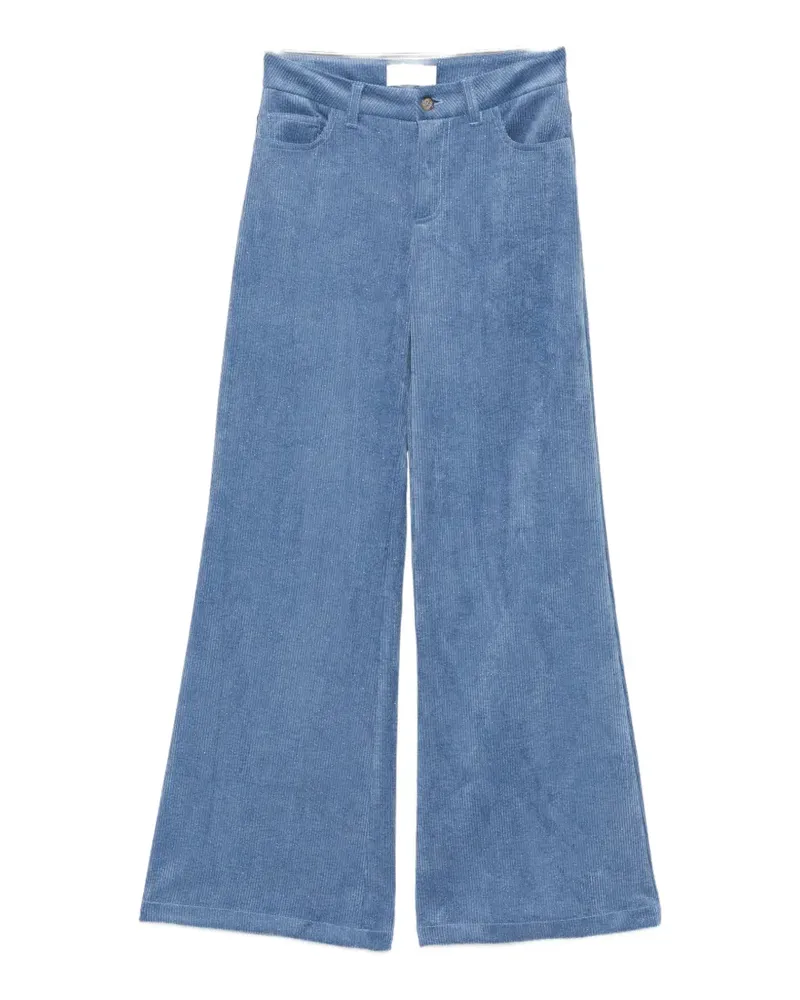 Ermanno Scervino Cordhose mit Glitter-Effekt - Blau Blau