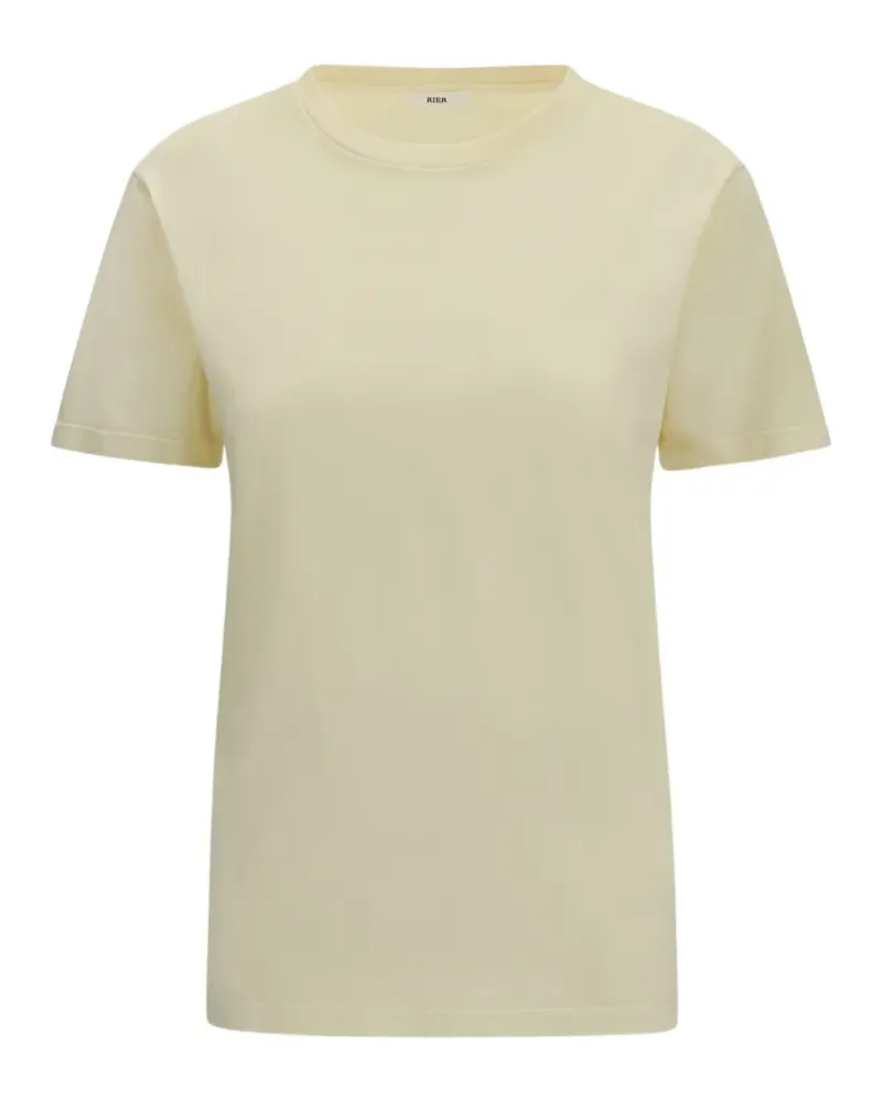 Rier T-Shirt mit rundem Ausschnitt - Nude Nude