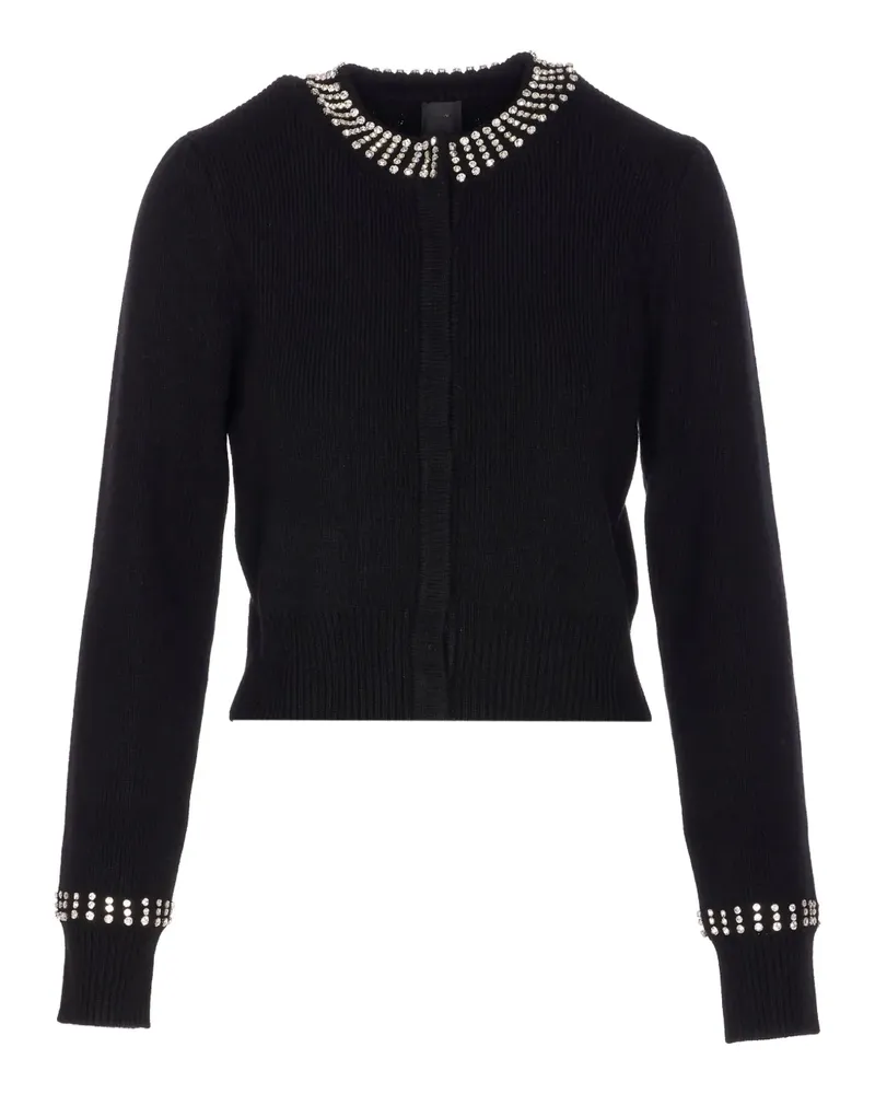 Pinko Verzierter Cardigan - Schwarz Schwarz