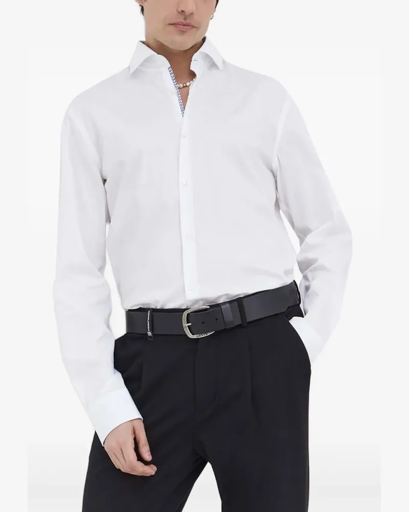 HUGO BOSS Klassisches Hemd - Weiß Weiß