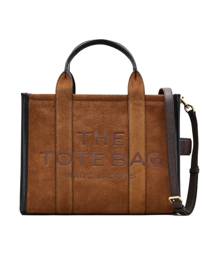 Marc Jacobs Mittelgroße Tote Bag aus Wildleder - Braun Braun