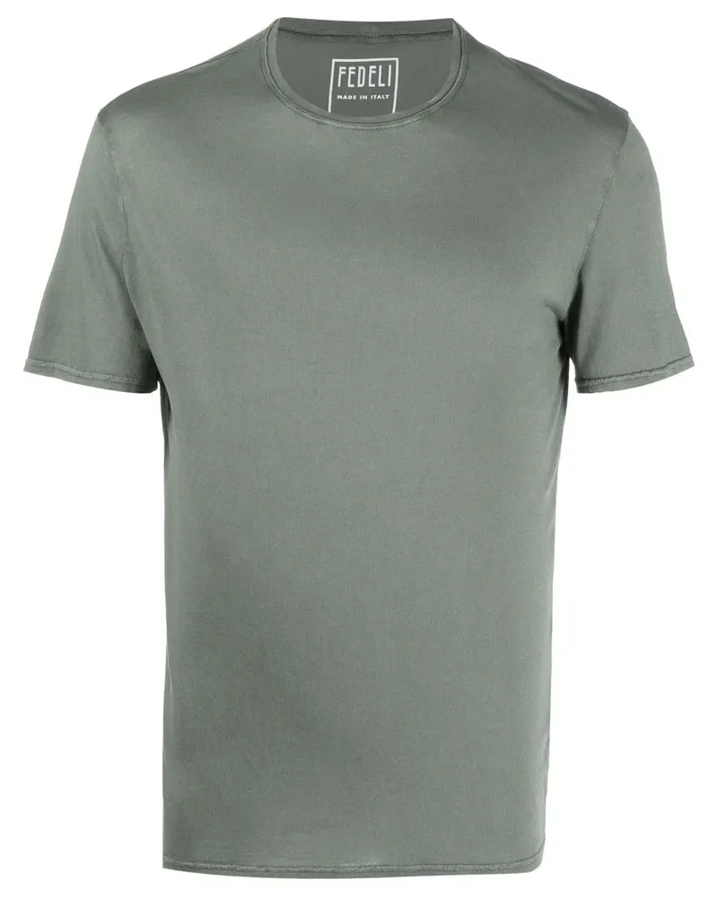 Fedeli Klassisches T-Shirt - Grün Grün