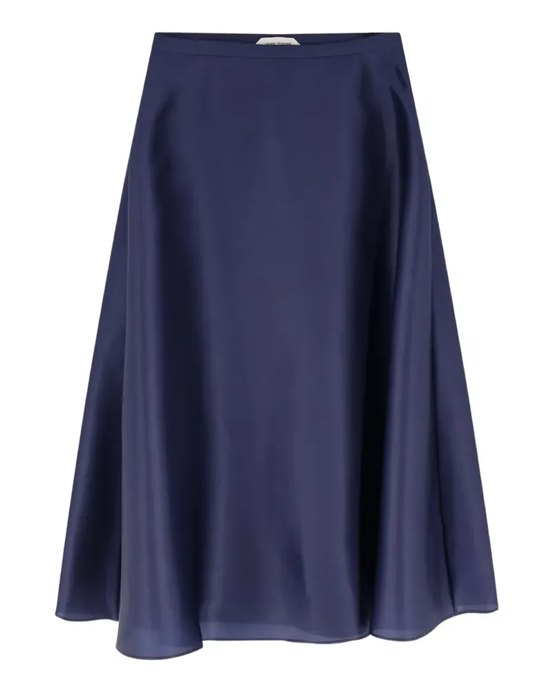 Alberta Ferretti A-line midi skirt - Blau Blau