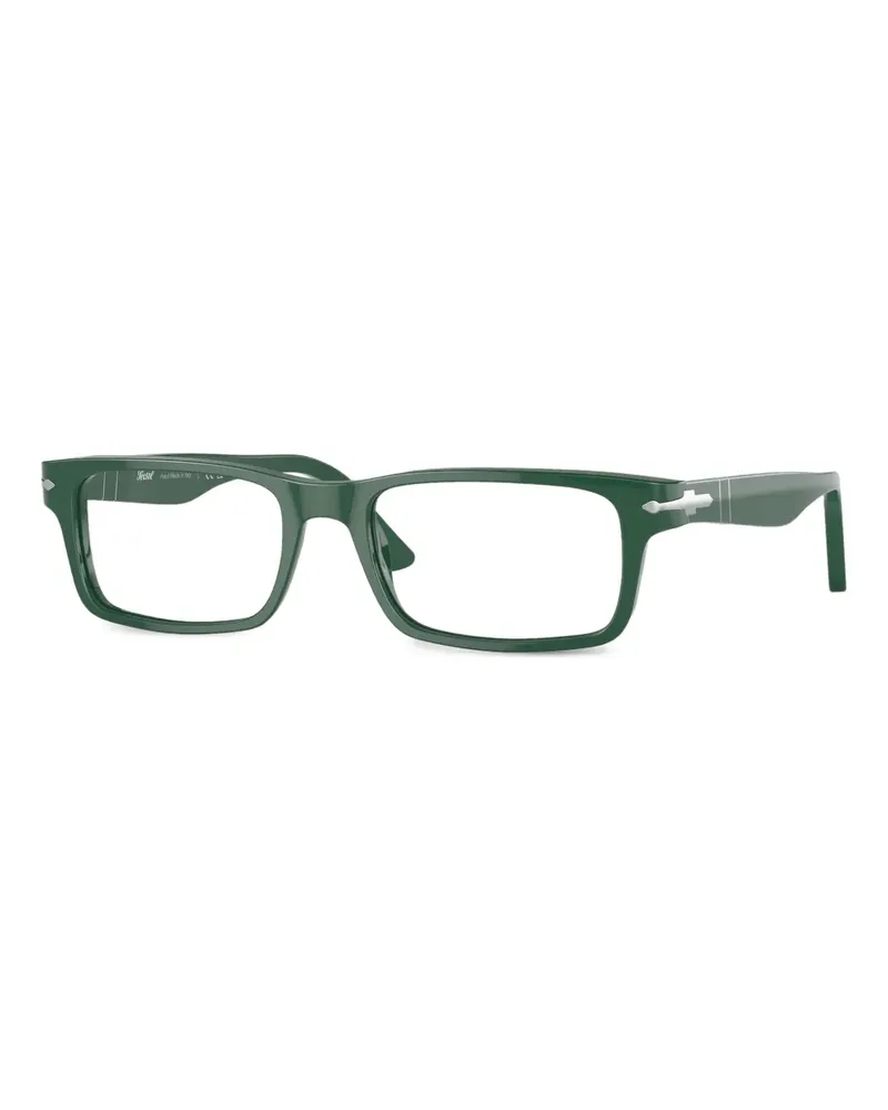 Persol Brille mit eckigem Gestell - Grün Grün