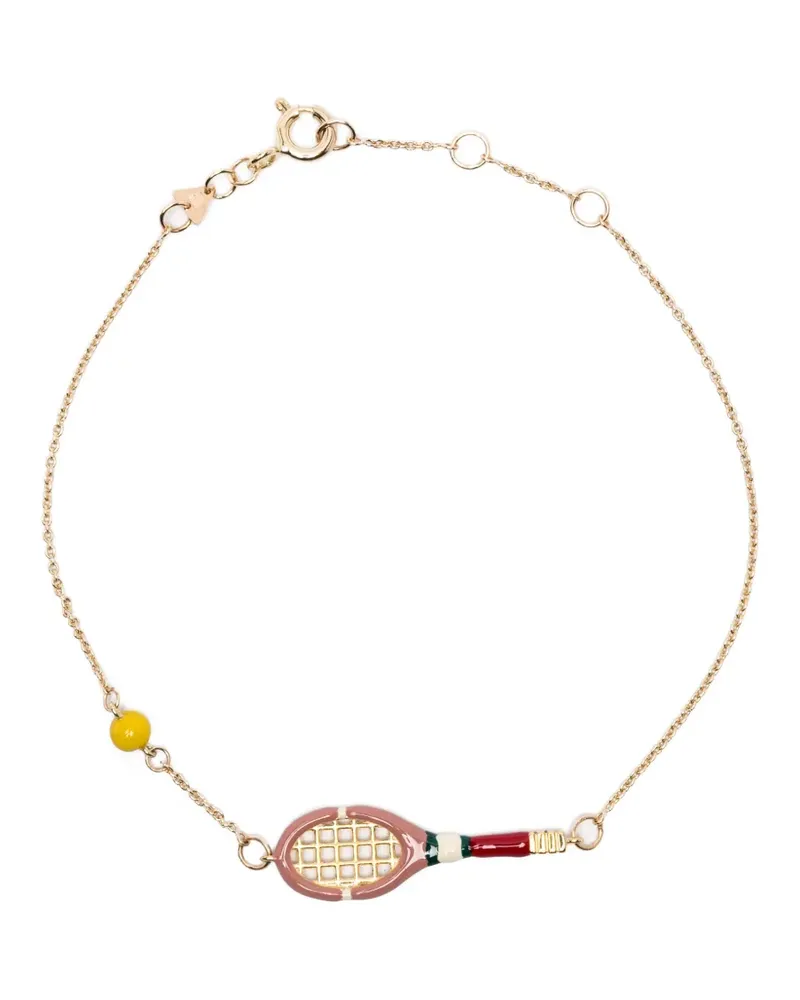 Aliita tennis-racket bracelet - Gold Gold