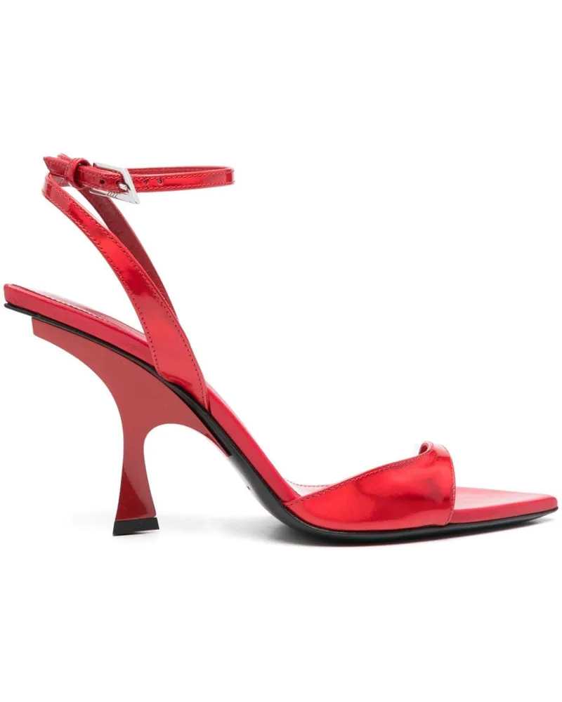 ATTICO GG Sandalen 95mm - Rot Rot