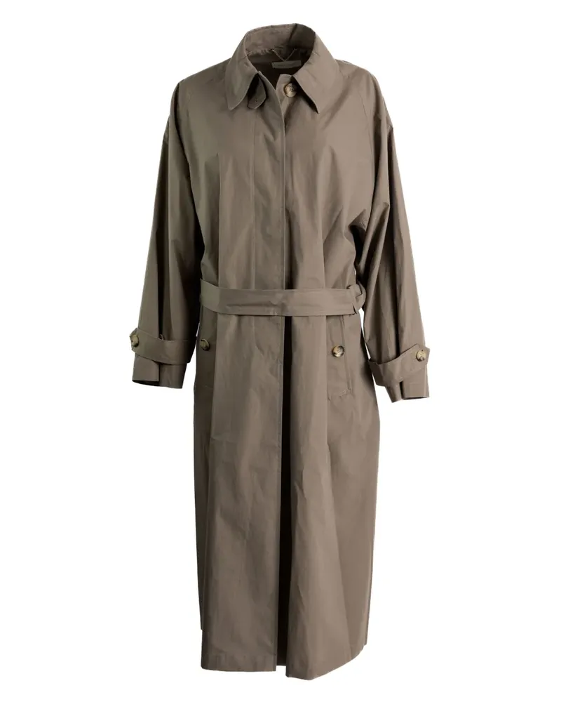 Magda Butrym Trenchcoat mit Gürtel - Grau Grau