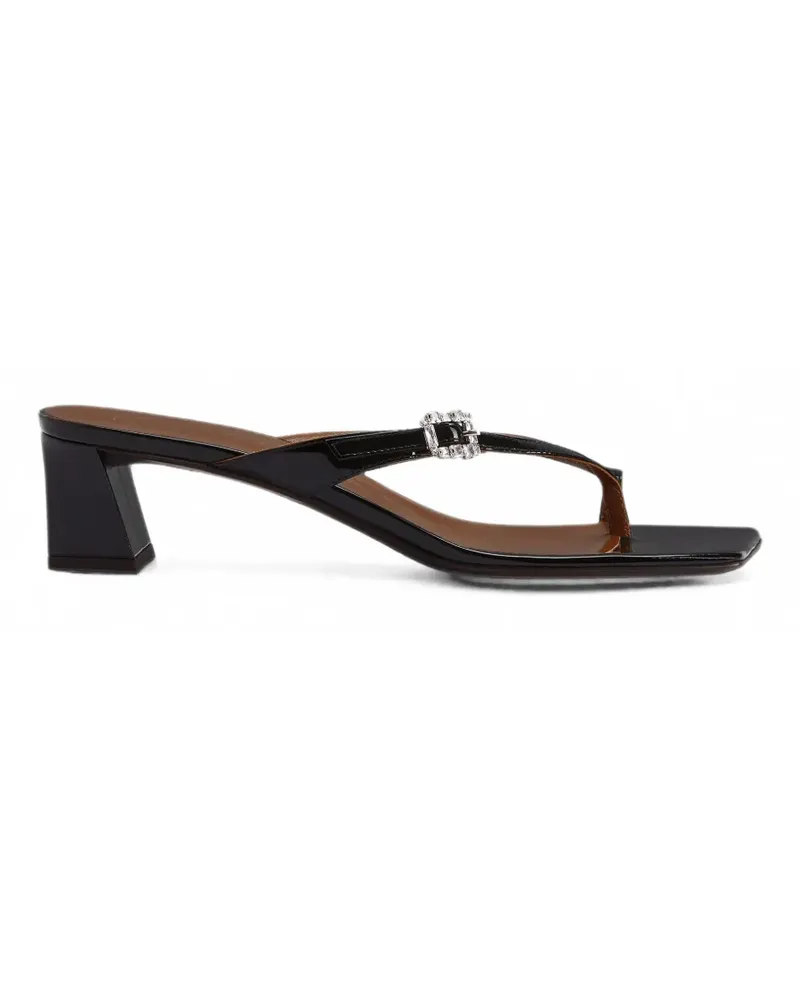 Giuseppe Zanotti Pumps mit Kristallverzierung - Schwarz Schwarz