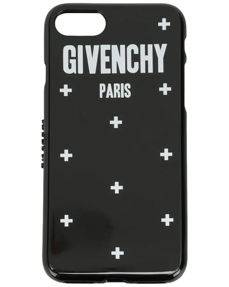 Givenchy iPhone 7-Hülle mit Logo-Print - Schwarz Schwarz