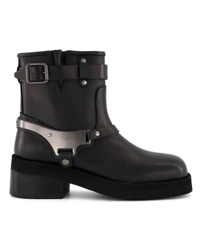 Nubikk Eve Maryn buckle-strap ankle boots - Schwarz Schwarz