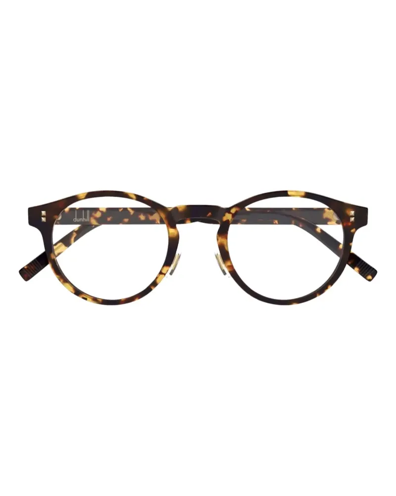 Dunhill round-frame glasses - Braun Braun