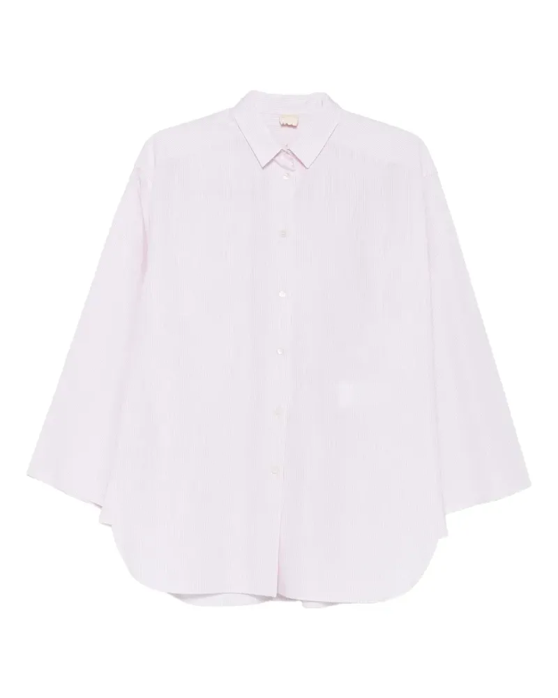 ASPESI Gestreiftes Hemd - Rot Rot