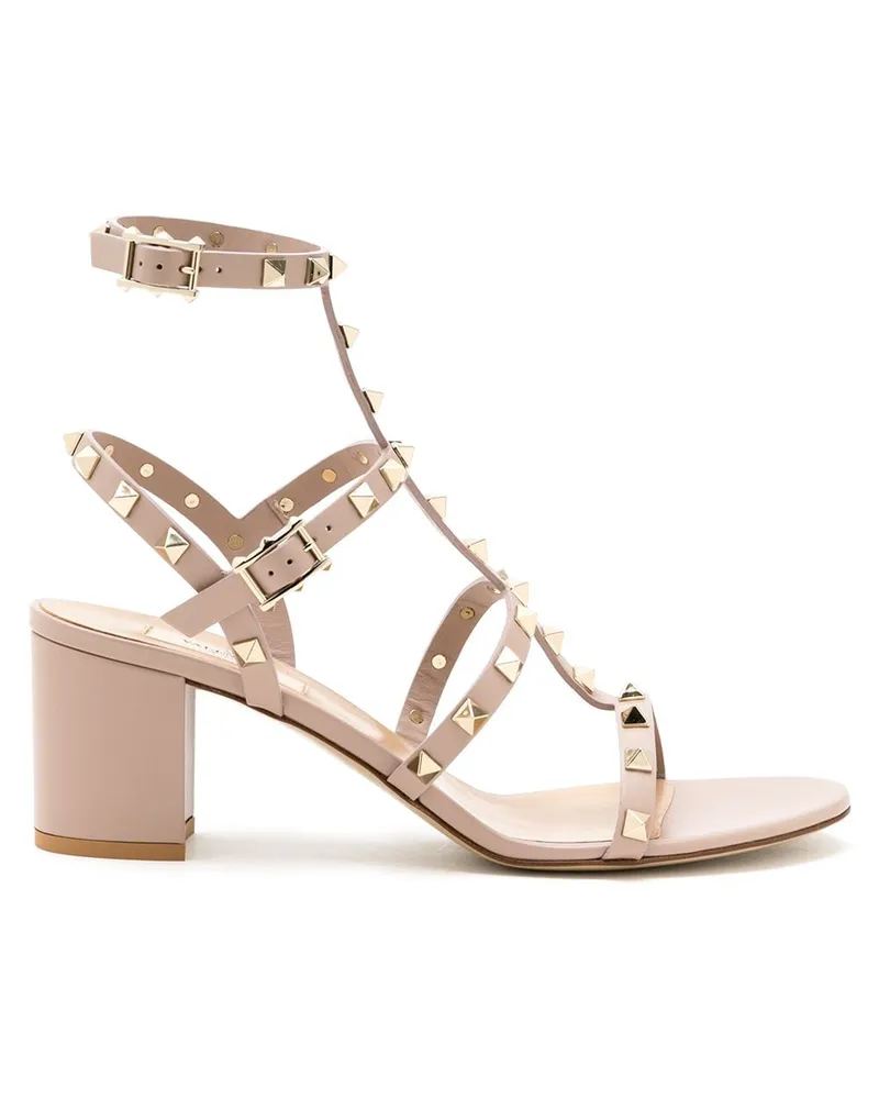 Valentino Garavani Rockstud Sandalen 60mm - Nude Nude