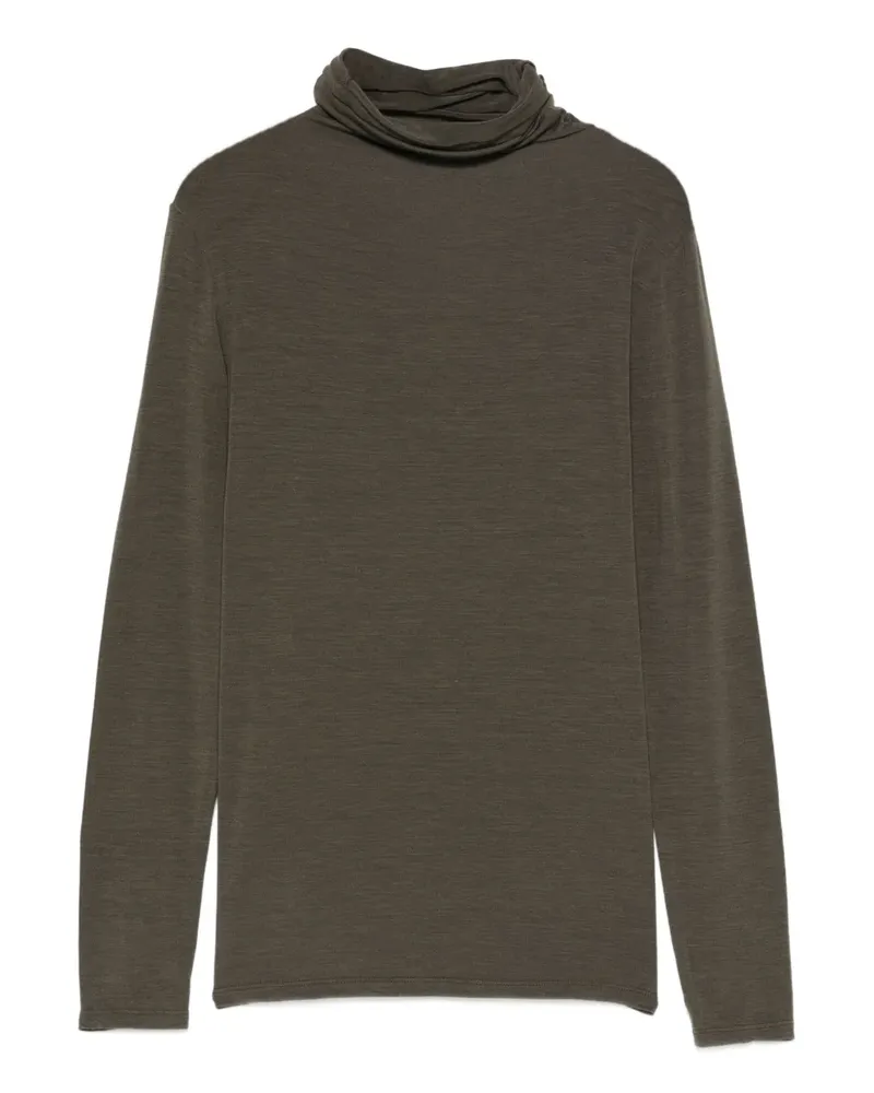 Antonelli Firenze Condor roll-neck long-sleeve top - Braun Braun