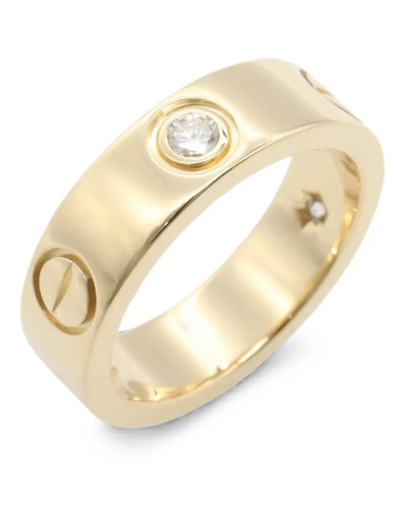 Cartier 2010s Love Ring mit Diamant - Gold Gold