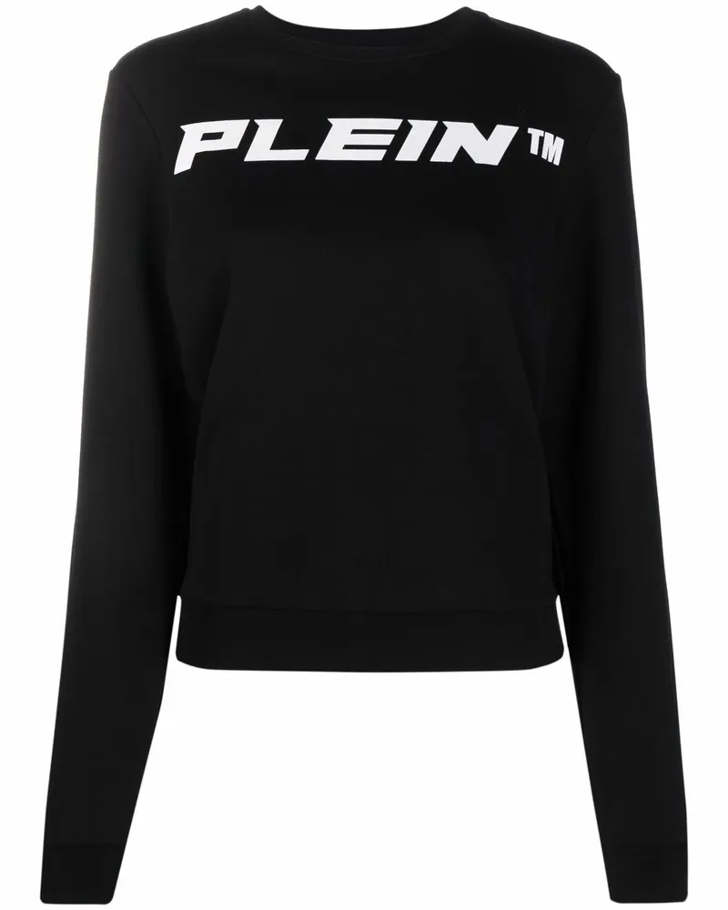 Philipp Plein Sweatshirt mit Logo-Print - Schwarz Schwarz