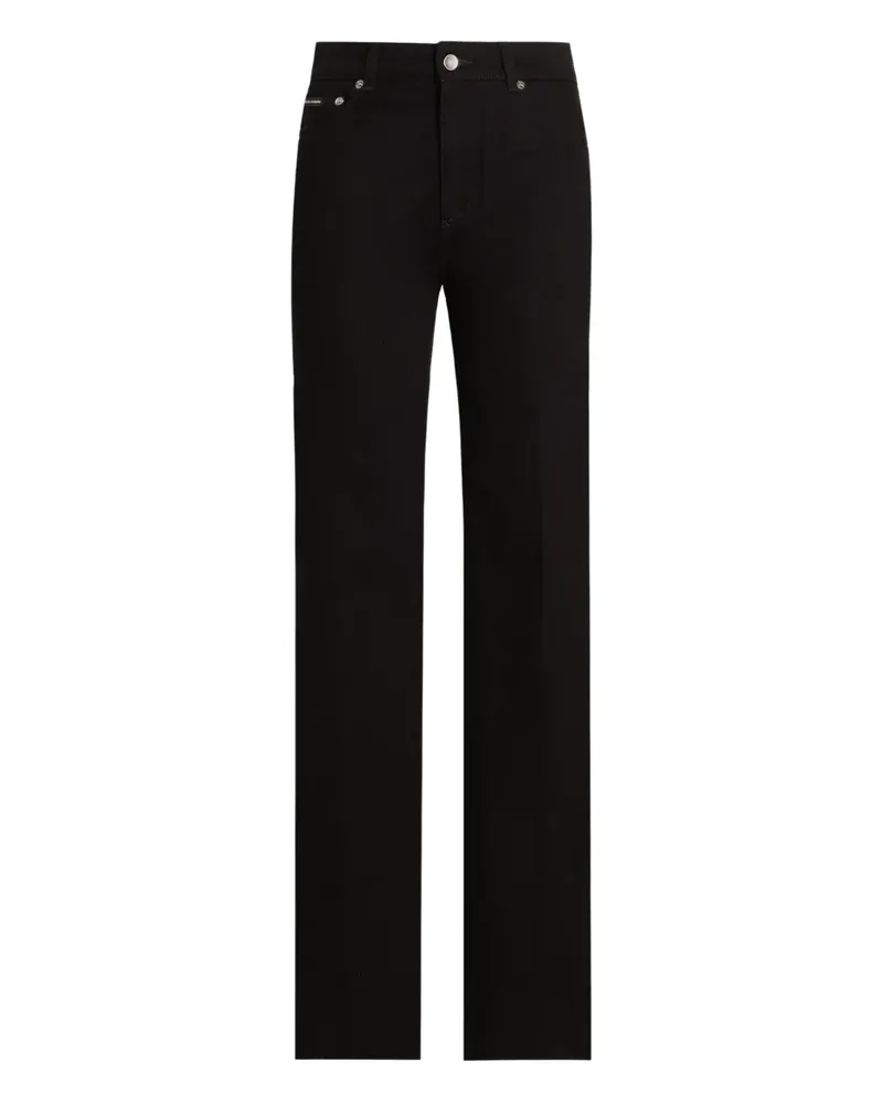 Dolce & Gabbana Jeans mit geradem Bein - Schwarz Schwarz