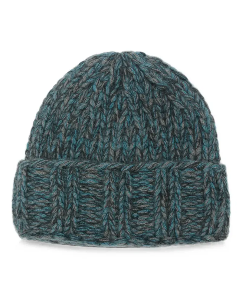 Liska Anfisa Beanie aus Kaschmir - Blau Blau