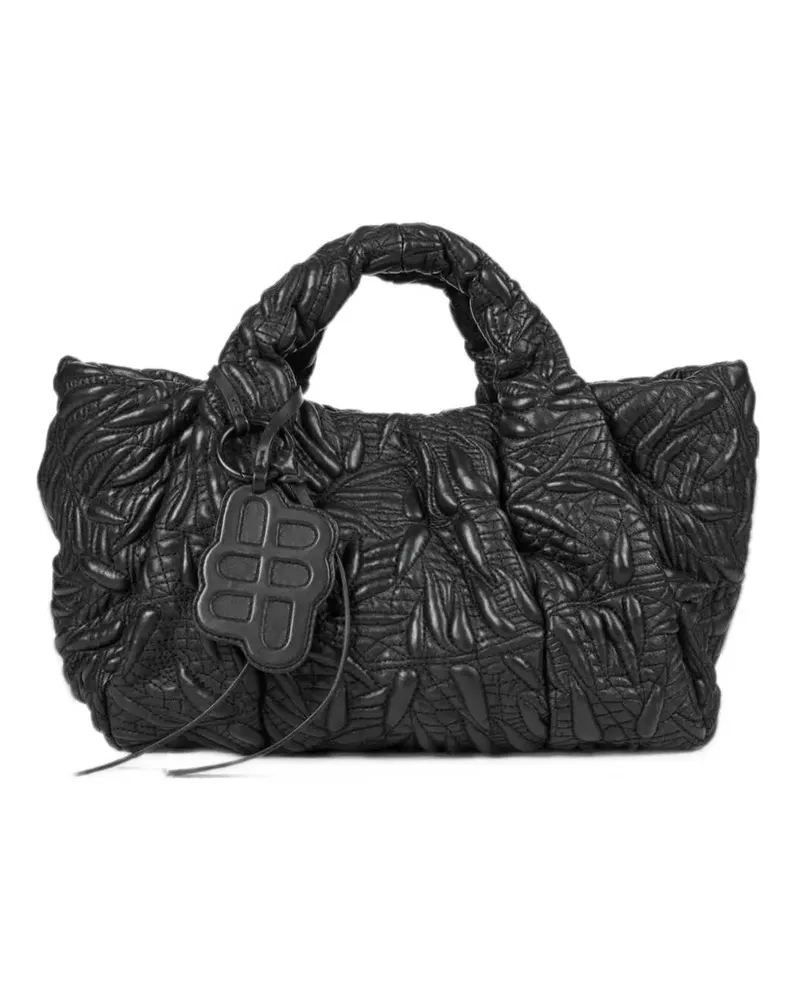 MUNTHE Gesteppte Lix Tote Bag - Schwarz Schwarz