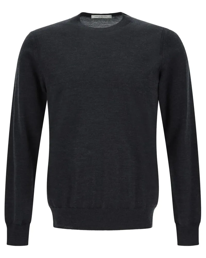 Paolo Pecora Milano Wollpullover mit Rollkragen - Grau Grau