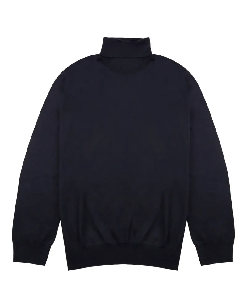 Slowear Rollkragenpullover aus Kaschmir - Blau Blau