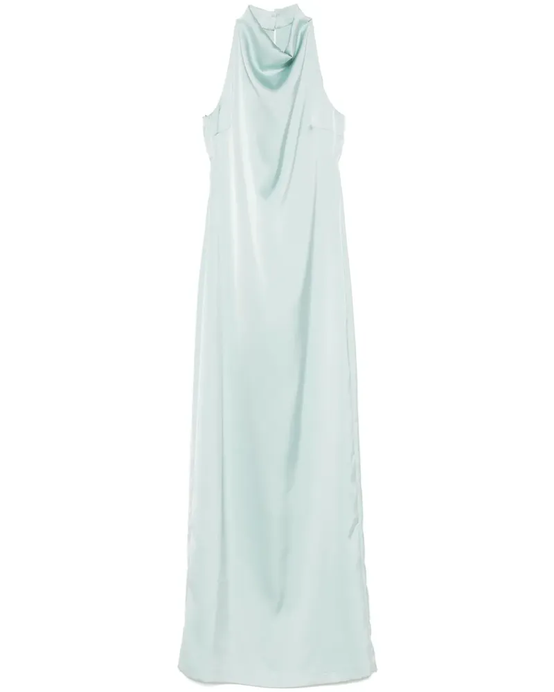 ROTATE Birger Christensen Estrana Maxikleid - Blau Blau