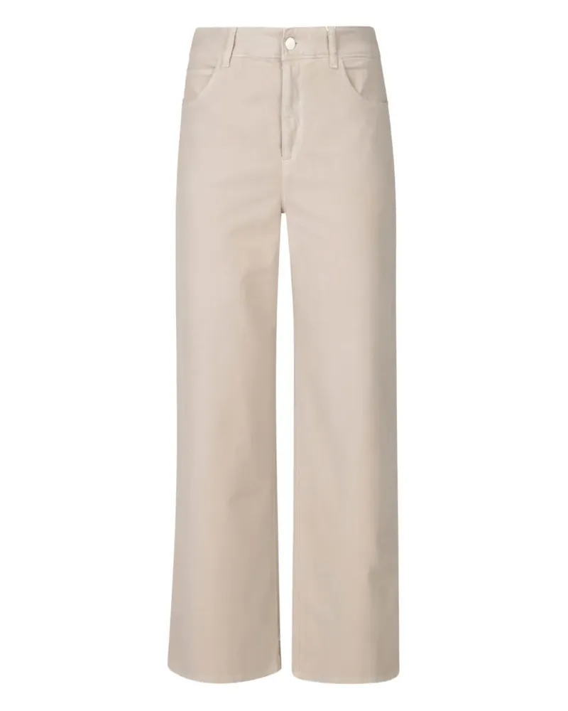 Incotex Hose mit weitem Bein - Nude Nude