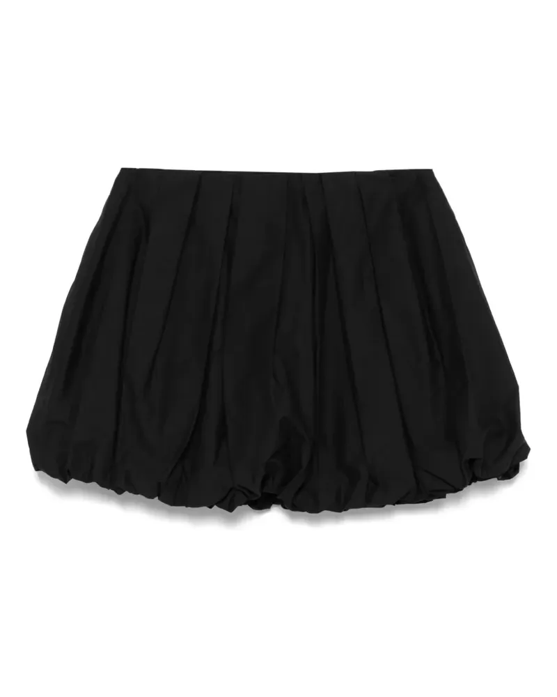 Pinko Minirock aus Popeline - Schwarz Schwarz