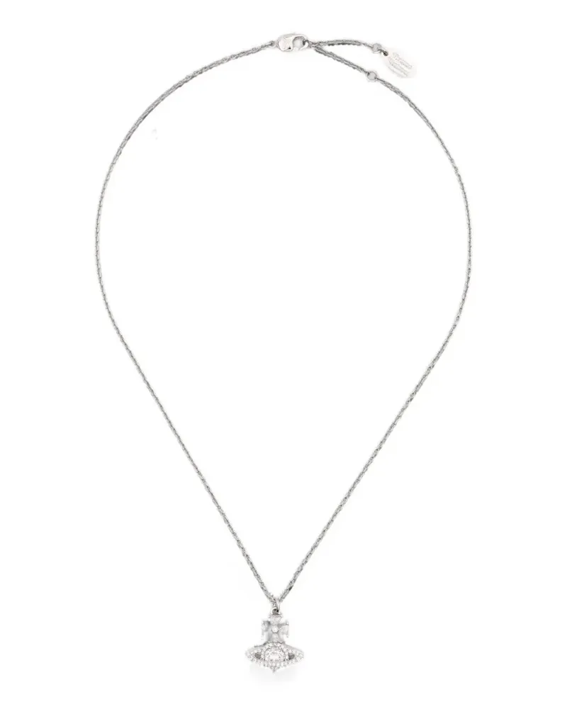 Vivienne Westwood Mila Orb pendant necklace - Silber Silber