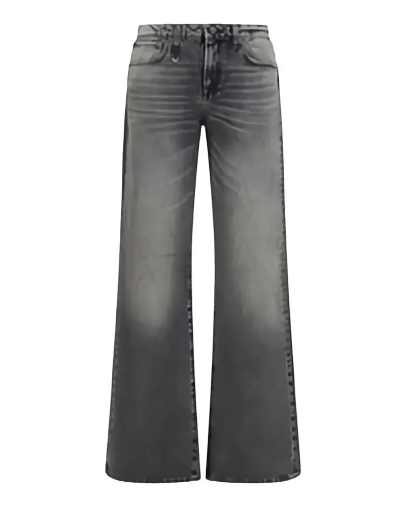 R13 Effie straight-leg jeans - Grau Grau