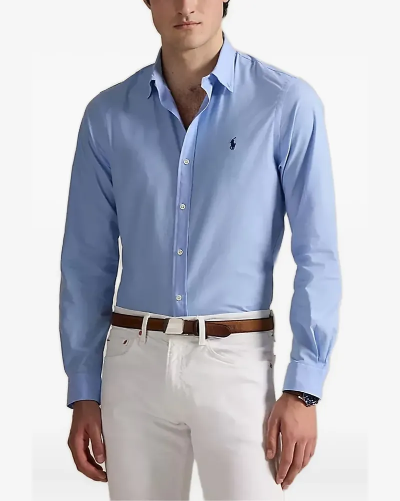 Ralph Lauren Langärmeliges Oxford-Hemd - Blau Blau