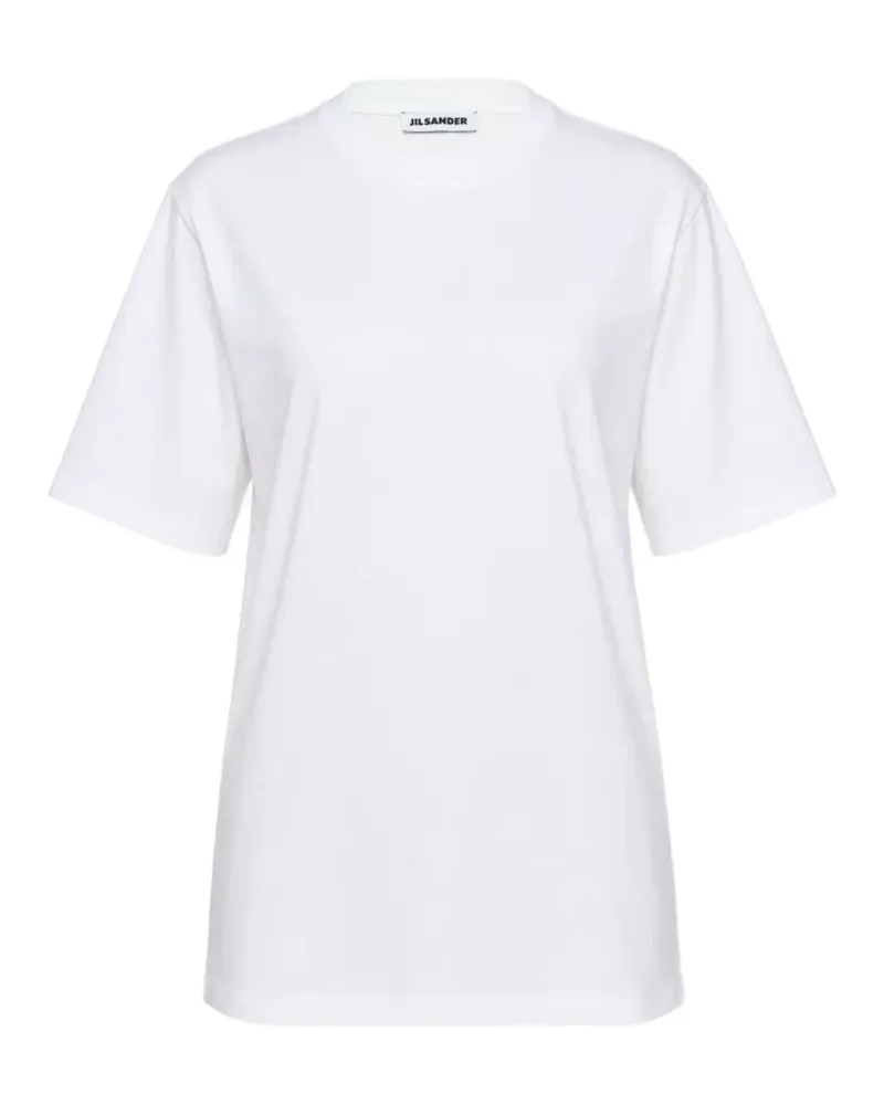 Jil Sander Klassisches T-Shirt - Weiß Weiß