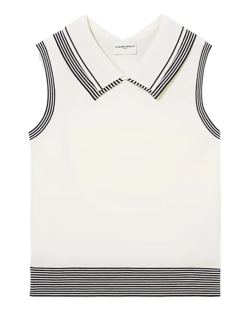 Claudie Pierlot Gestricktes Top - Weiß Weiß
