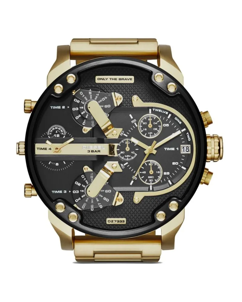 Diesel Dz7333 Mr Daddy 2.0 Chronograph 57mm - Gold Gold