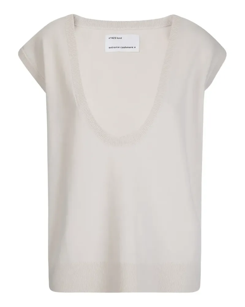 extreme cashmere Nº 423 Lord T-shirt - Nude Nude