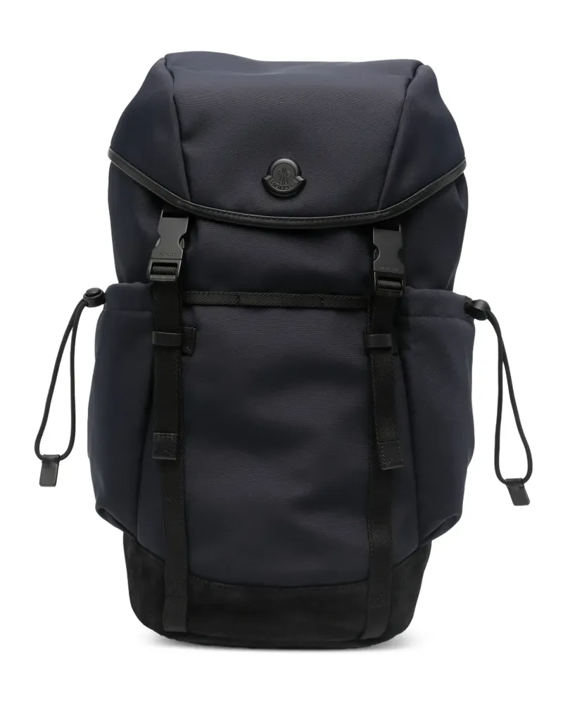 Moncler Tech buckle-fastening backpack - Blau Blau