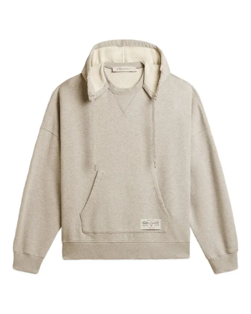 Golden Goose Hoodie mit Print - Grau Grau