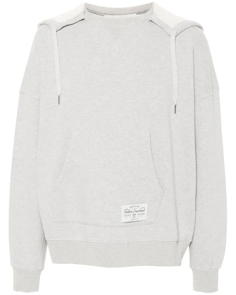 Golden Goose Hoodie mit Print - Grau Grau